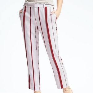 banana republic • avery striped trouser